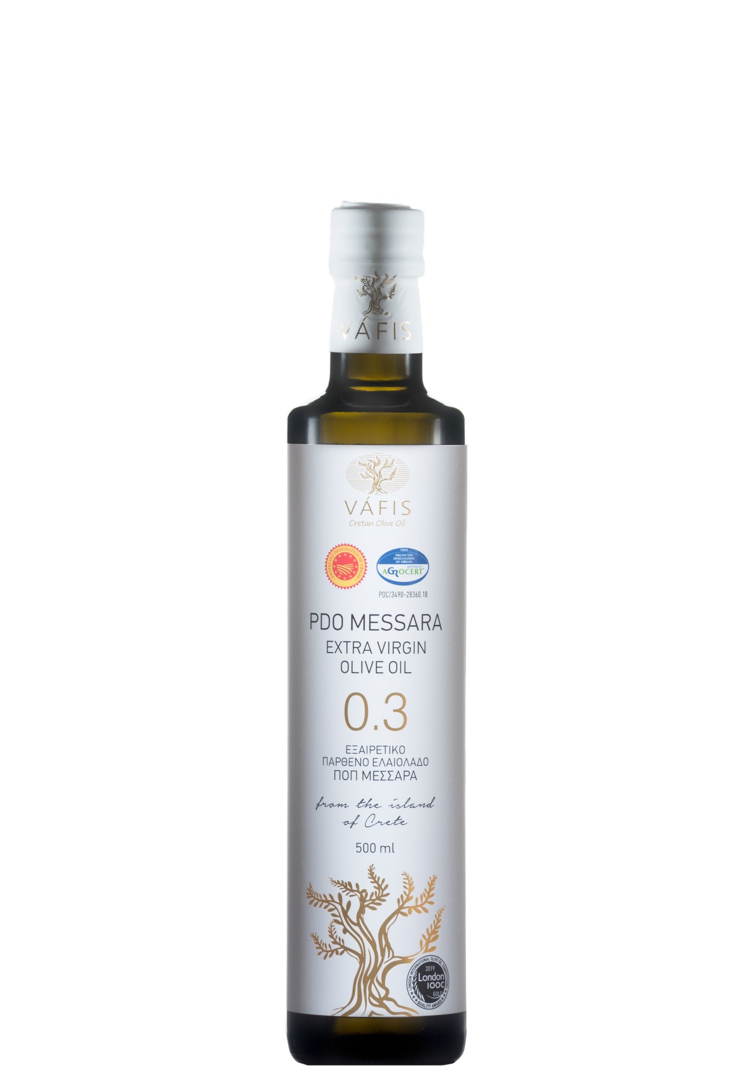 Vafis MESSARA 0.3 extra Virgin Olive Oil 0.5lt |