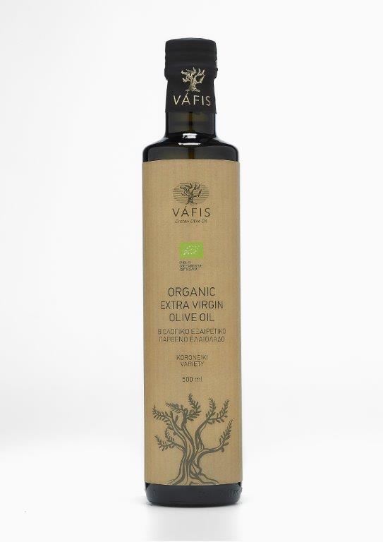 Vafis Organic Extra Virgin Olive Oil 0.5lt |